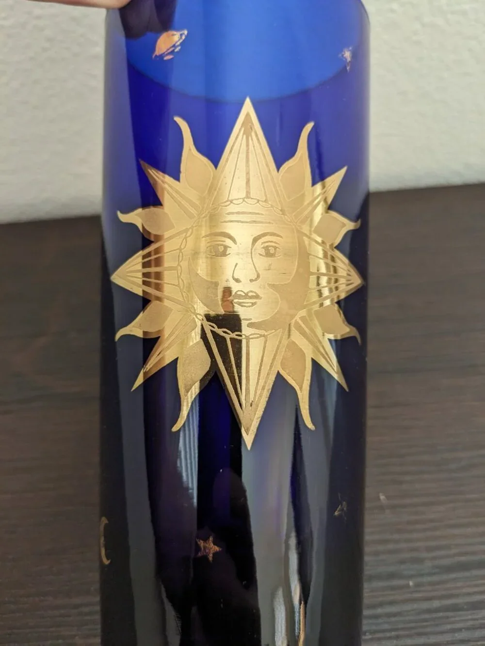 Culver Cobalt Blue Celestial Glass